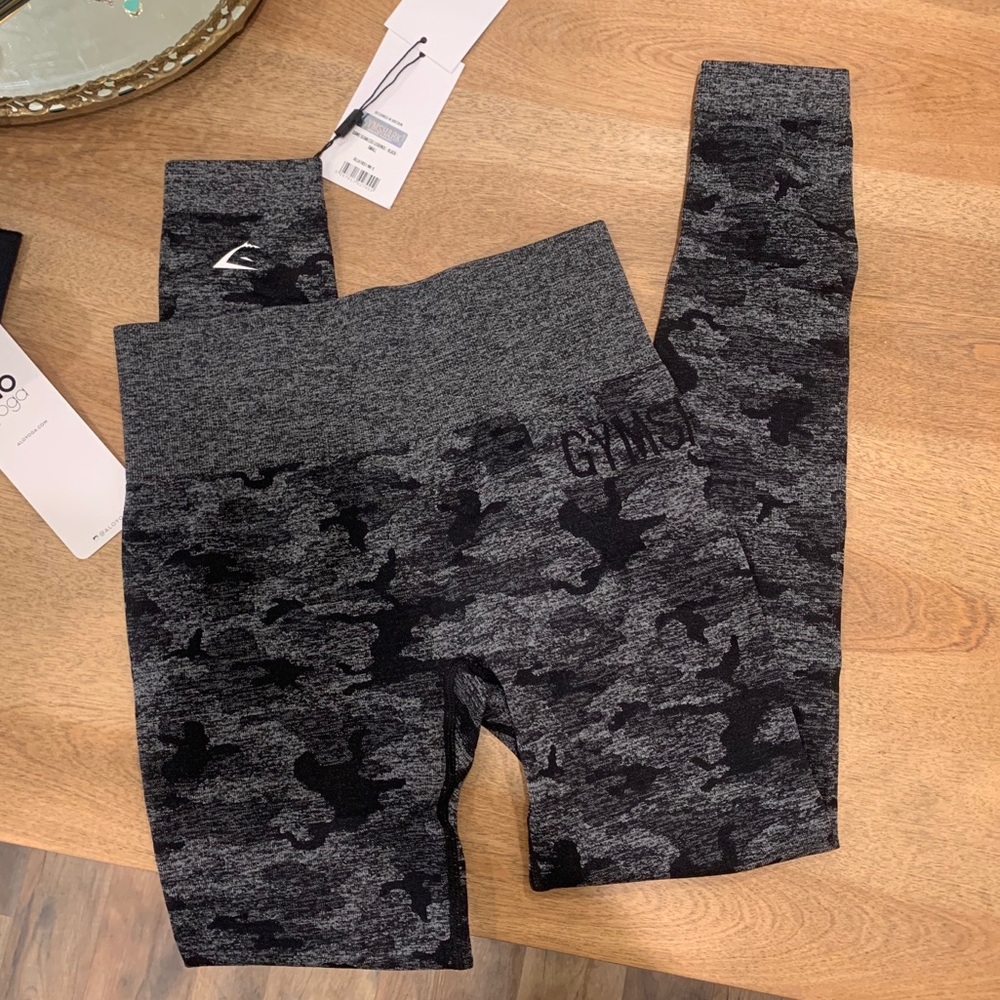 NWT gymshark camo seamless leggings